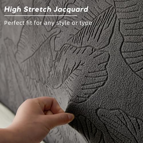 Bed Headboard Cover Twin, Stretch Head Board Slipcover Washable