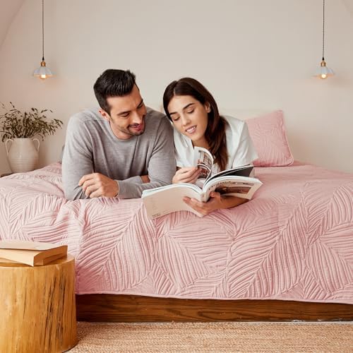 Exclusivo Mezcla Lightweight King Quilt Bedding Set, Soft Microfiber