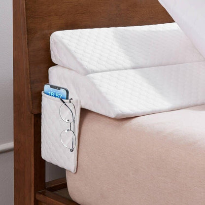 EUHAMS Queen Bed Wedge Pillow, Mattress Gap Filler for Headboard
