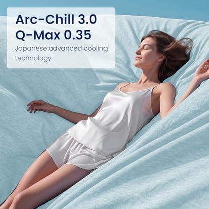 Topcee Cooling Blanket King Size 90"x108" for Hot Sleepers Summer Blanket