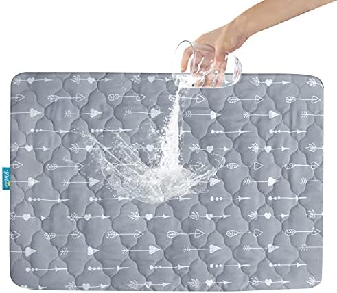Pack and Play Mattress Protector Sheets, Waterproof Mattress Pad Cover