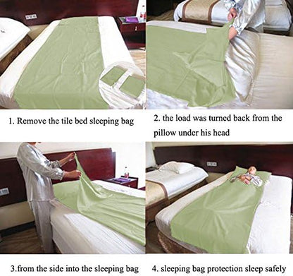 Lightweight Sleep Sack, Compact Sleeping Bag Liner Travel Sheets for Hotel