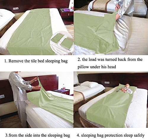 Lightweight Sleep Sack, Compact Sleeping Bag Liner Travel Sheets for Hotel