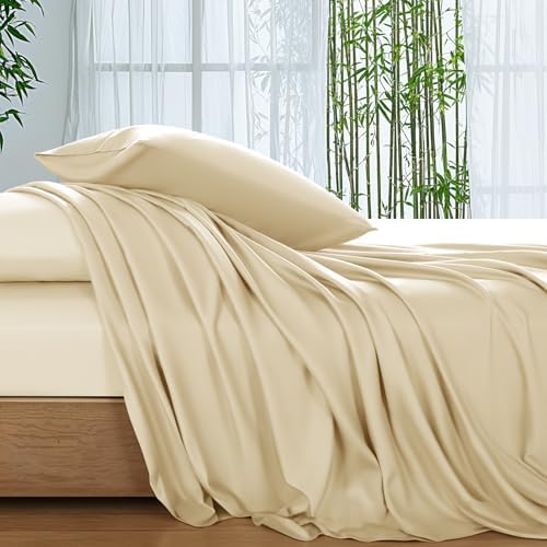 SONORO KATE 100% Viscose Derived from Bamboo_Sheets King Size,4PC