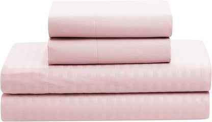 8 Piece Comforter Set Bag with Dobby Stripe Design, Case Pack (Pack of 3)