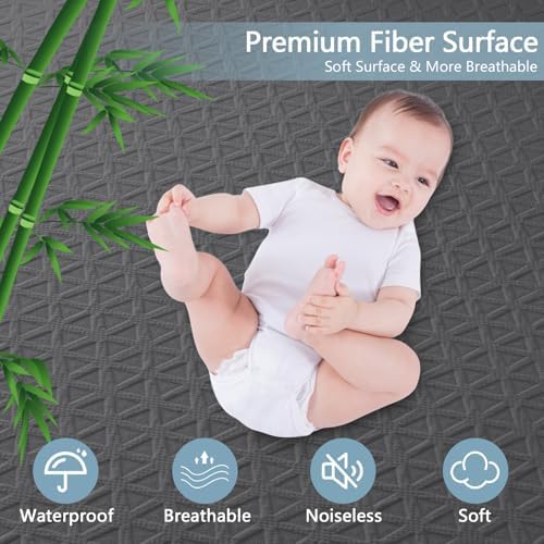 Premium Waterproof Mattress Protector Full Size, Noiseless Deep Pocket