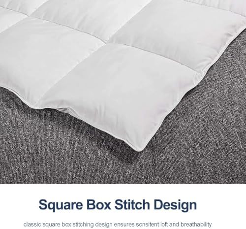 ACCURATEX Duvet Insert Super Queen Comforter, 400GSM,98x98