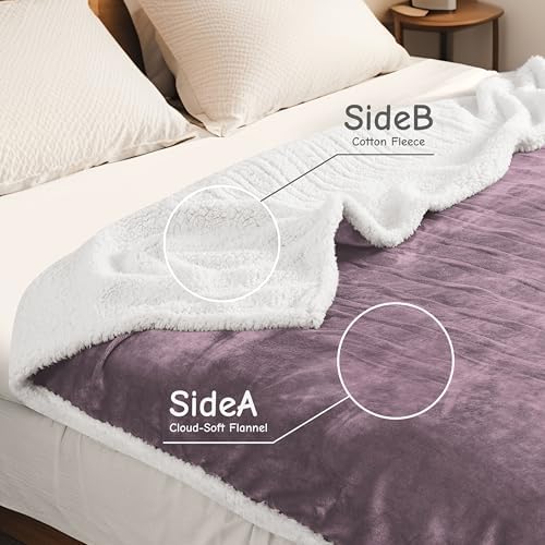 Soypipo Electric Heated Blanket 50"x60", 9 Heat Settings 10-Hour Auto-Off