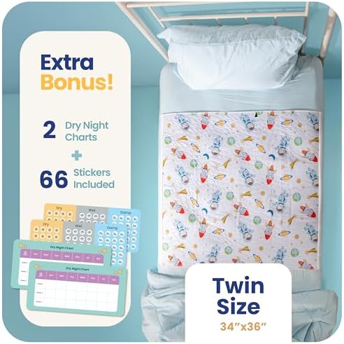 IMPROVIA® Pee Pads for Kids - Bed wetting Pads for Kids Potty Training