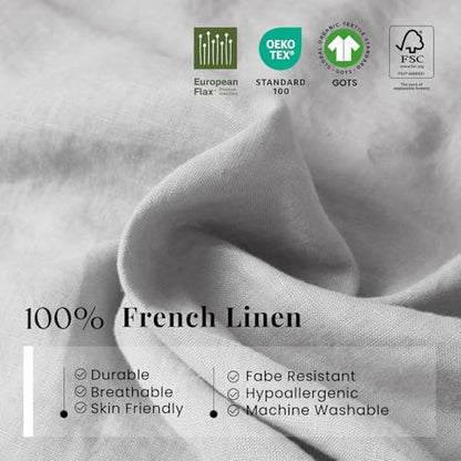 S VICTORY SYMBOL 100% Linen Portable Bed Sheet,Sleeping Bag Liner for Hotel and Travel,Sleep Sack Adult-Ultra Lightweight Backpacking with Zipper