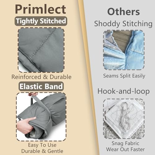 Primlect Toddler Nap Mat with Pillow, Roll Up Extra Large Sleeping Bag