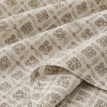 Full Comforter Set with Sheets-7 Pieces Soft Recycled Bed in a Bag Bedding