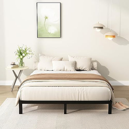DiaOutro 9 Inch Queen Bed Frame Heavy Duty Low Profile Metal Platform