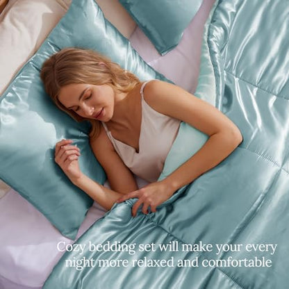 Whale Flotilla 3-Piece Reversible Silky Soft Breathable King Comforter Set
