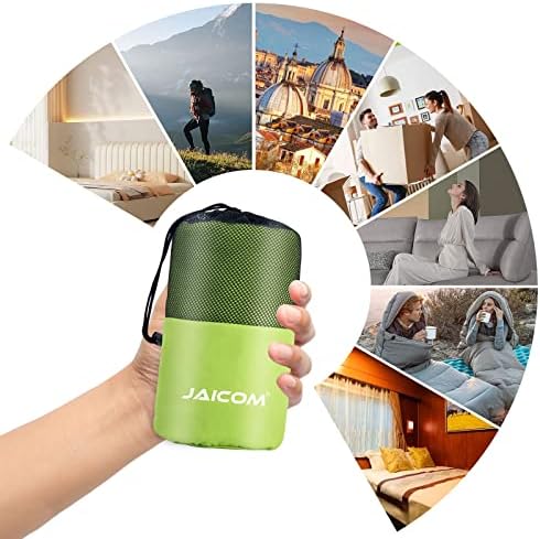 JAICOM Sleeping Bag Liner, Travel Sheets Ultralight Summer Sleeping Bag