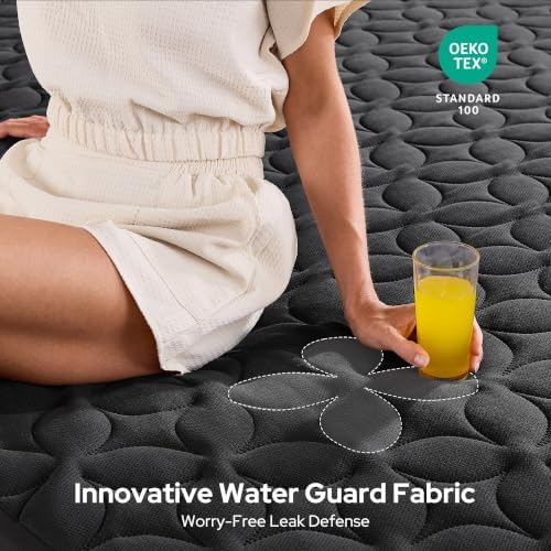 BEDLORE Full Waterproof Mattress Protector, Soft & Breathable Mattress Pad