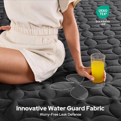 BEDLORE Full Waterproof Mattress Protector, Soft & Breathable Mattress Pad
