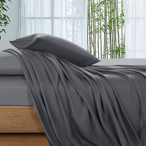 SONORO KATE 100% Viscose Derived from Bamboo_Sheets King Size,4PC