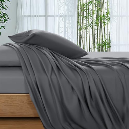 SONORO KATE 100% Viscose Derived from Bamboo_Sheets King Size,4PC