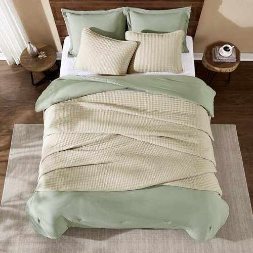 King Size Quilt-Lightweight Bedspreads Beige King Quilt Bedding Set