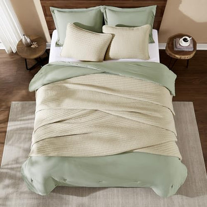 King Size Quilt-Lightweight Bedspreads Beige King Quilt Bedding Set