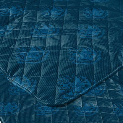 Warner Bros Harry Potter House Crest Sampler Quilted Throw Blanket, Wizarding World Design, Adults Boys Girls, Soft Lightweight Bedding for Bed, or Couch, 60 x 80 inches
