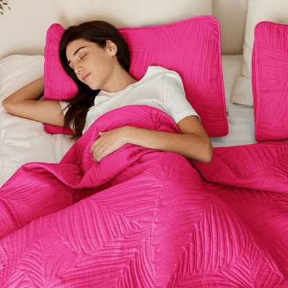Exclusivo Mezcla 3-Piece Lightweight California King Quilt Bedding Set