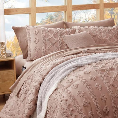 California King Comforter Set- 7 Pieces Bed in a Bag King Bedding Sets