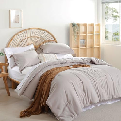 weigelia Twin Comforter Set with Sheets - 5 Pieces Bed in a Bag Twin