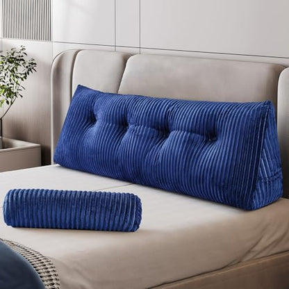 Z-hom Headboard Pillow, Wedge Backrest Cushion, Full Size,ONE Roll Pillow