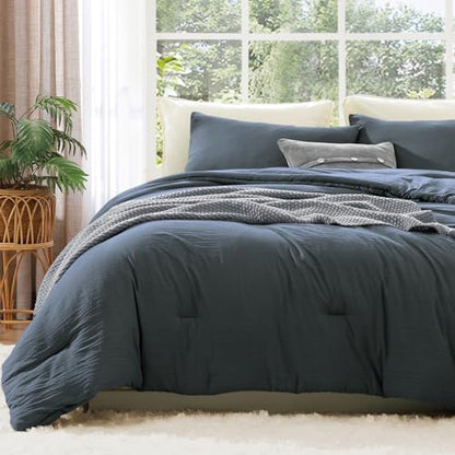 WRENSONGE Oversized King Comforter Set-3 Pieces Soft Comforter Size Bedding