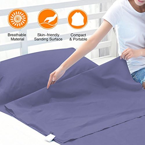 SOMOYA Sleeping Bag Liner Lightweight Portable Foldable Travel Sheet Sack