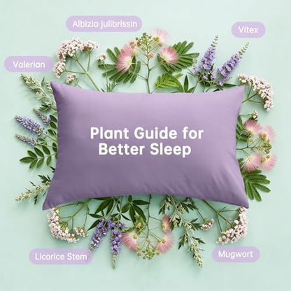 MUXHOMO Grayish Purple Bed in a Bag King 7 Pieces, King Comforter Set Reversible Botanical Flowers Design, Ultra Soft & Breathable Bedding Sets with Comforter, Sheets, Pillowcases & Shams