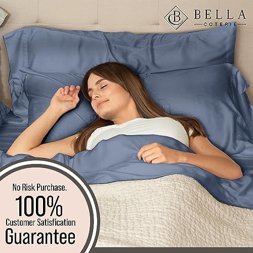 Bella Coterie | Luxury Bamboo Viscose Queen Size Fitted Sheet Only