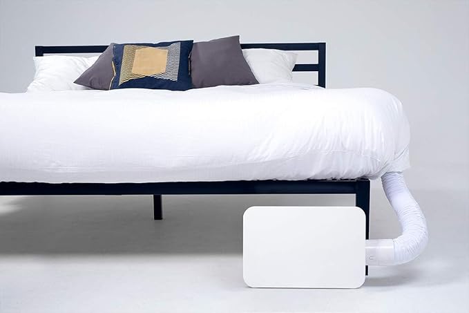 BedJet 3 Climate Comfort for Beds, Cooling Fan + Heating Air Bundle with Cloud Sheet (King Size Sheet)