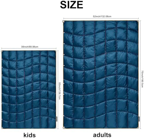 Camping Blanket Puffy Camp Blanket Large Outdoor Blanket