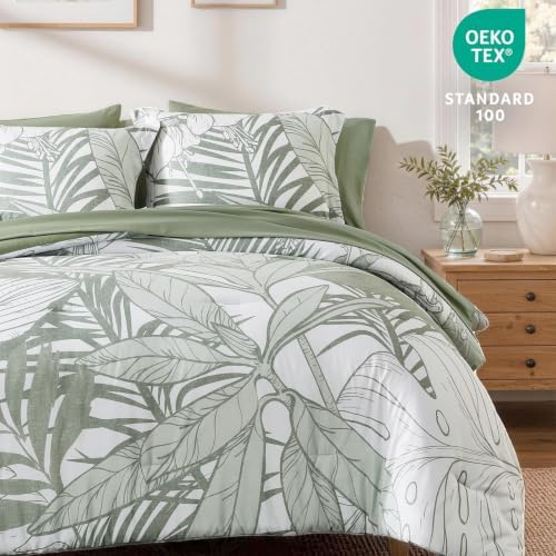 Full Size Comforter Sets - 7 Pieces Jungle Bed in a Bag Full Bedding Set