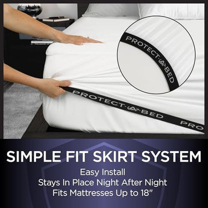 Protect-A-Bed Essential Waterproof Mattress Protector, Twin