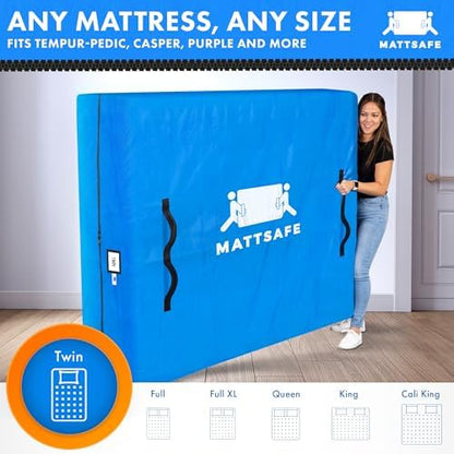 Nordic Elk Twin Size Mattress Bags for Moving and Storage, Bed Cover