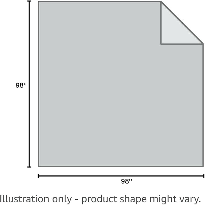 Linenspa White Down Alternative Comforter and Duvet Insert, for Oversized Queen Size Bed – All-Season Comforter with Box Stitch and 8 Duvet Loops – Bedding for Kids, Teens, and Adults