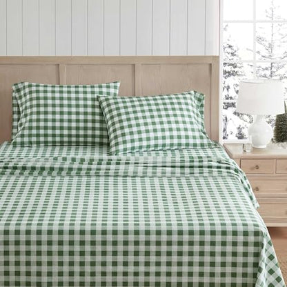 Martha Stewart - King Size Sheet Set with Fitted Sheet & Pillowcases