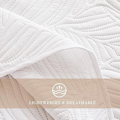 Exclusivo Mezcla Lightweight King Quilt Bedding Set, Soft Microfiber