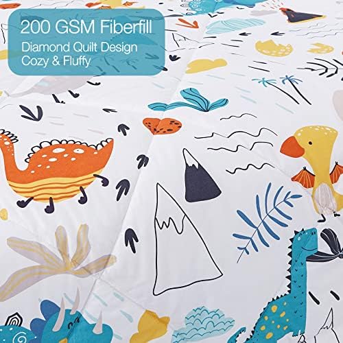 JSD Dinosaur Kids Comforter Set Queen Size