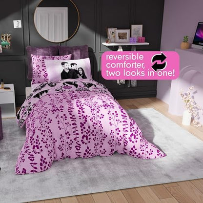 Twilight The Saga Bedding Set, Full Size 7 Piece Reversible Comforter and Sheet Set with Sham, (Officially Licensed Product) by Franco