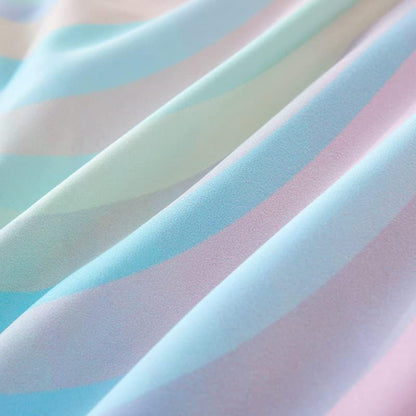 Girls Pink Comforter Twin,Pink Bedding Set for Girls,Tie Dye Comforter Set,Kids Comforter Set for Girl,Teen Comforter Twin with 2 Pillowcases,Rainbow Beddding