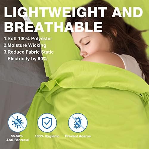 JAICOM Sleeping Bag Liner, Travel Sheets Ultralight Summer Sleeping Bag