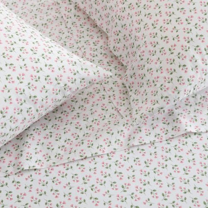 Martha Stewart - Twin Size Sheet Set with Fitted Sheet & Pillowcase
