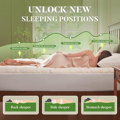 PRIMESOFT Full Size Mattress Topper, Thick Pillow Top Mattress Pad，Up to 21 Inch Deep Pocket,Soft Breathable Mattress Pad for Back Pain, Waterproof Protector Cover(Beige)