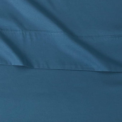 Amazon Basics Lightweight Super Soft Microfiber 3 Piece Bed Sheet Set with 14-Inch Deep Pockets, Easy Care, Twin XL, Dark Teal, Solid