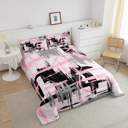 Feelyou Striped Comforter Set Full Size Kids Boys Bedding